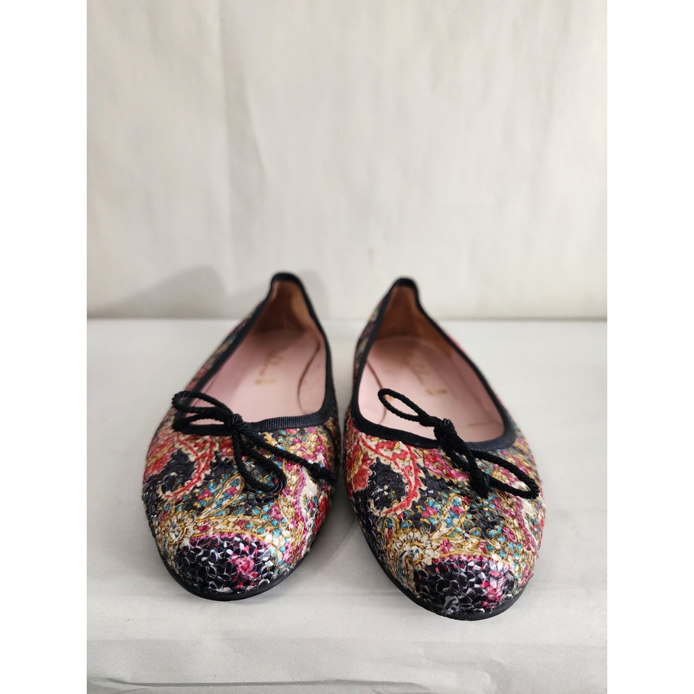 Pretty Ballerinas Rosario Paisley Multi-Color Ballet Flats Size 39 60216 0518